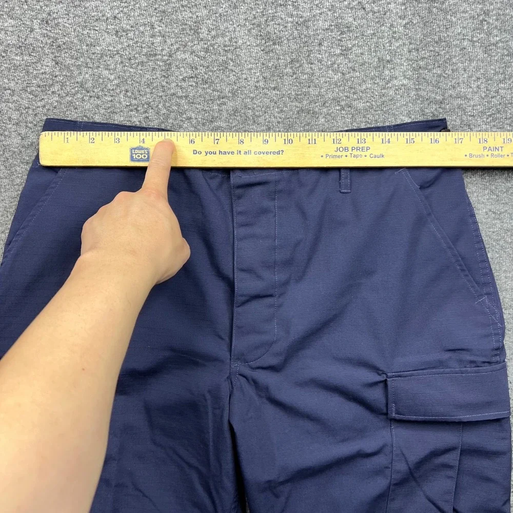 Propper Combat Pants Mens Medium‎ Navy Blue 32x32 Trousers Ripstop Cargo BDU